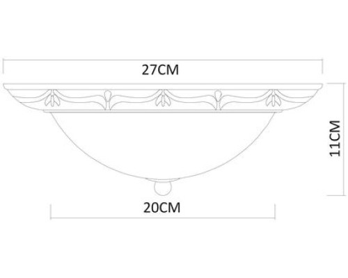 Потолочный светильник Alta A3008PL-2CC Arte Lamp