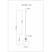 Подвесной светильник Bolla-sola A3034SP-1GO Arte Lamp