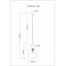 Подвесной светильник Bolla-sola A3035SP-1GO Arte Lamp