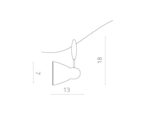 Трековый светильник Rail Heads A3058PL-1WH Arte Lamp