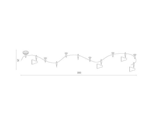 Трековая система в сборе Rail Kits A3058PL-6WH Arte Lamp
