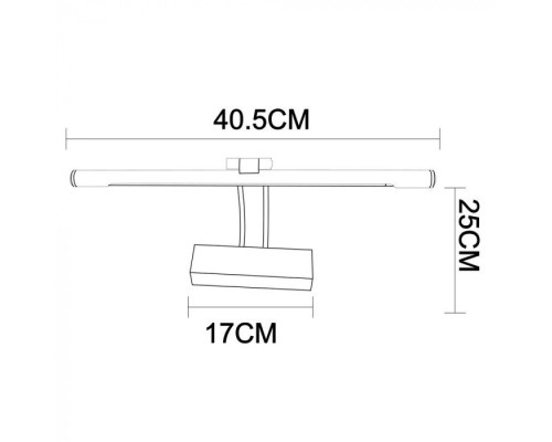 Светильник настенный Picture Lights Lum A3068AP-1AB Arte Lamp
