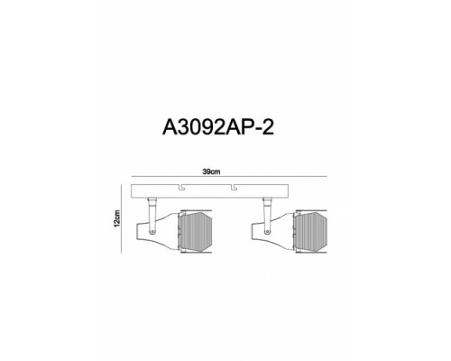 Спот Cinema A3092AP-2WH Arte Lamp
