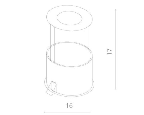 Точечный светильник Natale A3110PL-1WH Arte Lamp