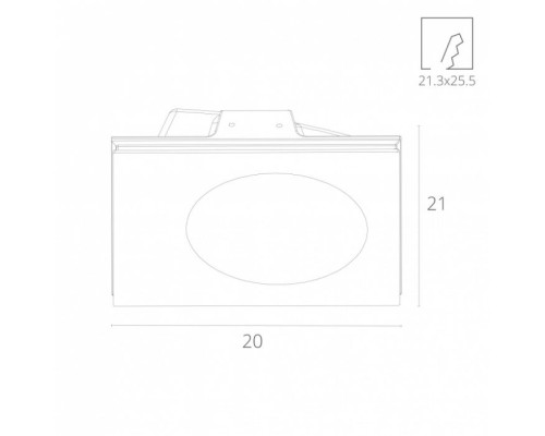 Подсветка для лестниц и ступеней Invisible A3113AP-1WH Arte Lamp