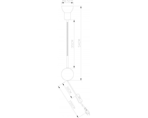 Бра Falena A3116AP-1AB Arte Lamp