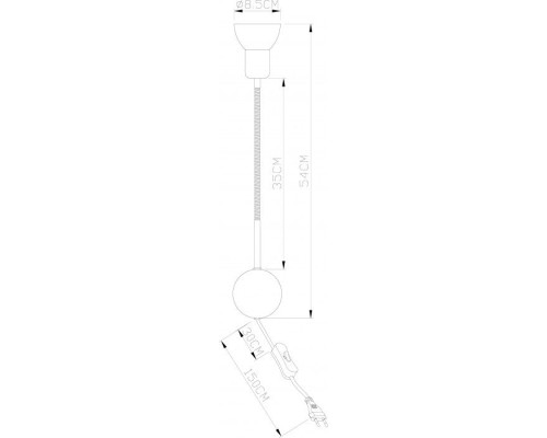 Бра Falena A3116AP-1BK Arte Lamp