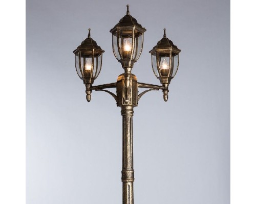 Наземный фонарь Pegasus A3151PA-3BN Arte Lamp