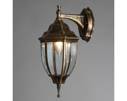 Настенный фонарь уличный Pegasus A3152AL-1BN Arte Lamp