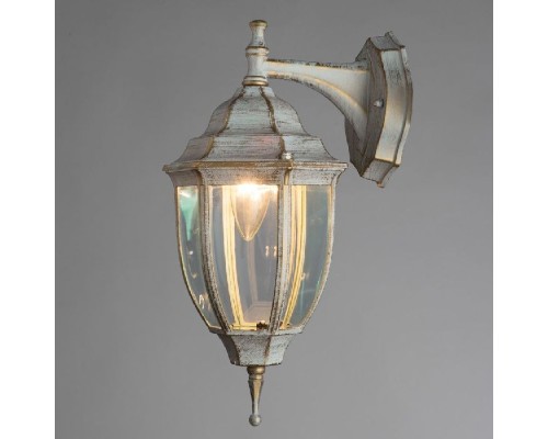 Настенный фонарь уличный Pegasus A3152AL-1WG Arte Lamp