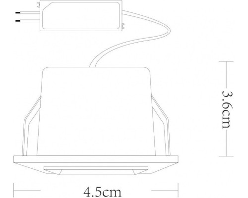 Точечный светильник Grill A3153PL-1BK Arte Lamp