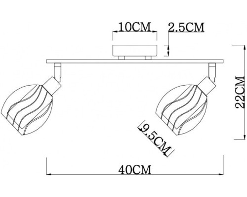 Спот Biham A3184PL-2AB Arte Lamp