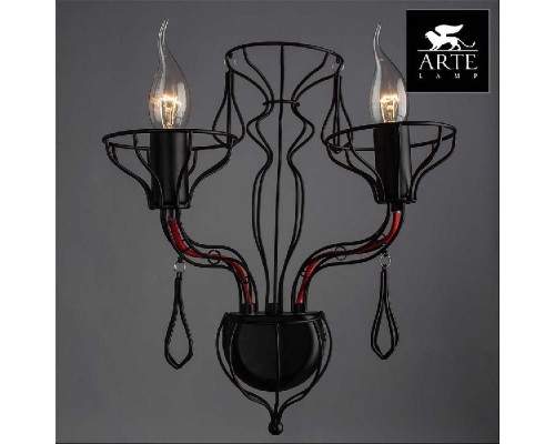 Бра Artefact A3225AP-2BK Arte Lamp