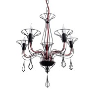 Подвесная люстра Artefact A3225LM-5BK Arte Lamp