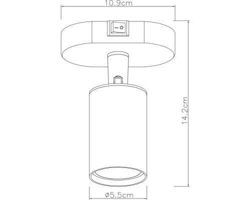 Спот Aquarius A3226AP-1WH Arte Lamp