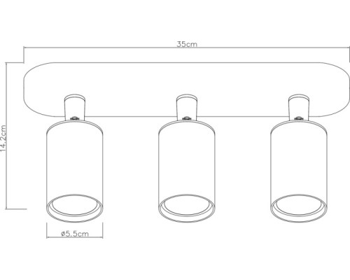 Спот Aquarius A3226PL-3BK Arte Lamp