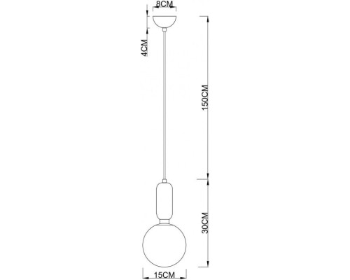 Подвесной светильник Bolla-sola A3315SP-1PB Arte Lamp