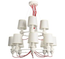 Подвесная люстра Sergio A3325LM-8-4WH Arte Lamp