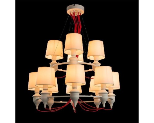 Подвесная люстра Sergio A3325LM-8-4WH Arte Lamp