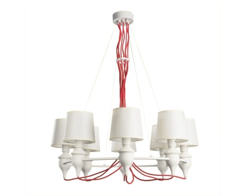 Подвесная люстра Sergio A3325LM-8WH Arte Lamp
