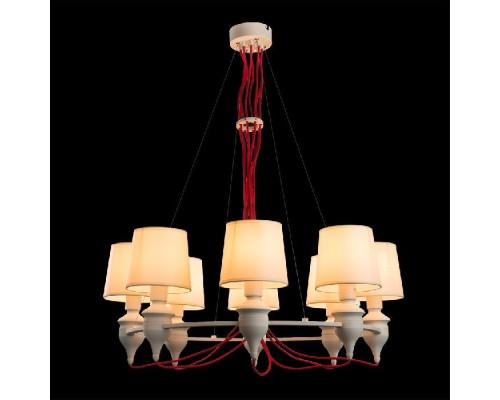 Подвесная люстра Sergio A3325LM-8WH Arte Lamp