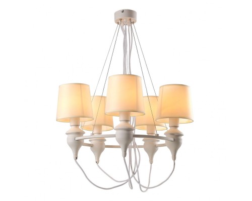 Подвесная люстра Sergio A3326LM-5WH Arte Lamp