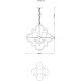 Подвесная люстра Arabeschi A3367SP-4CC Arte Lamp