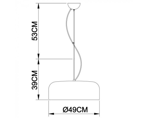 Подвесной светильник Paleolus A3401SP-3BK Arte Lamp