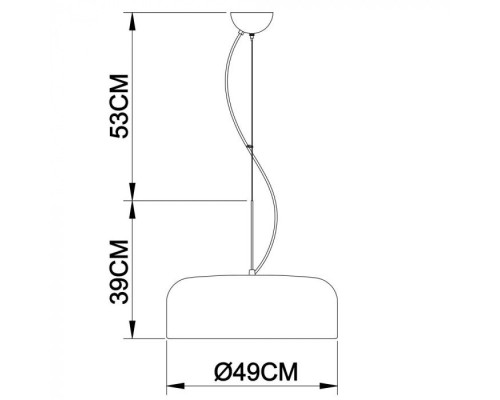 Подвесной светильник Paleolus A3401SP-3WH Arte Lamp