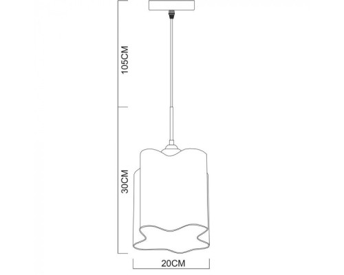 Подвесной светильник Serenata A3479SP-1CC Arte Lamp