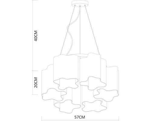 Подвесная люстра Serenata A3479SP-6CC Arte Lamp