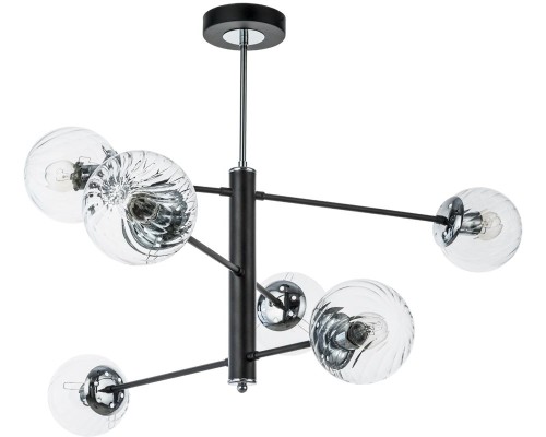 Потолочная люстра Segin A3566PL-6BK Arte Lamp