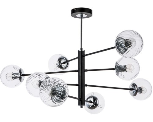 Потолочная люстра Segin A3566PL-8BK Arte Lamp
