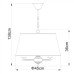 Подвесная люстра Alice A3579SP-3AB Arte Lamp