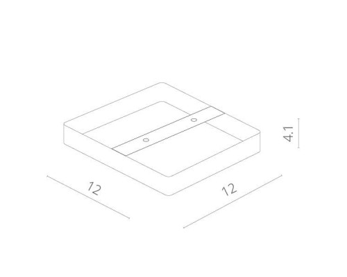 Точечный светильник Angolo A3608PL-1WH Arte Lamp