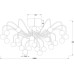 Потолочная люстра Dexter A3619PL-24BK Arte Lamp