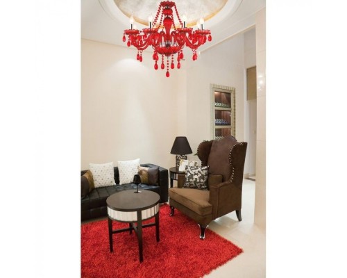 Подвесная люстра Teatro A3964LM-6RD Arte Lamp