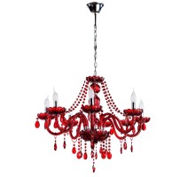 Подвесная люстра Teatro A3964LM-8RD Arte Lamp