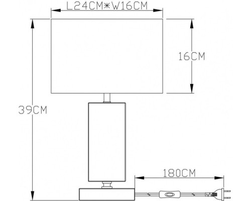 Настольная лампа Clint A4022LT-1CC Arte Lamp