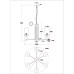 Подвесная люстра Matar A4027LM-6PB Arte Lamp