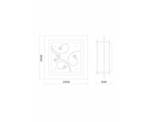 Потолочный светильник Tiana A4042PL-1CC Arte Lamp