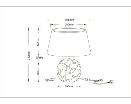 Интерьерная настольная лампа Poppy A4063LT-1CC Arte Lamp