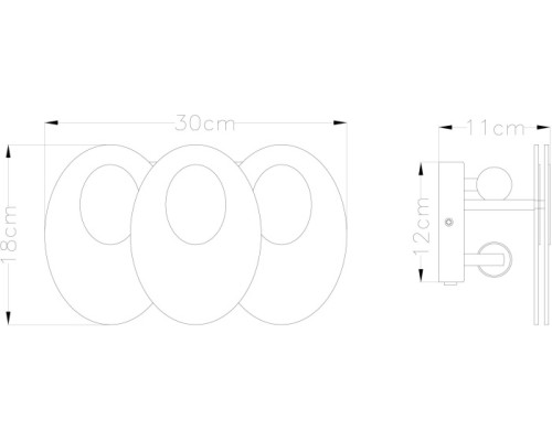 Настенный светильник Rosabella A4067AP-2CC Arte Lamp