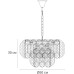 Подвесная люстра Evelyn A4073LM-7PB Arte Lamp
