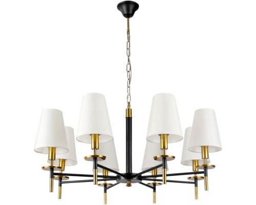 Подвесная люстра Riccardo A4075LM-8BK Arte Lamp