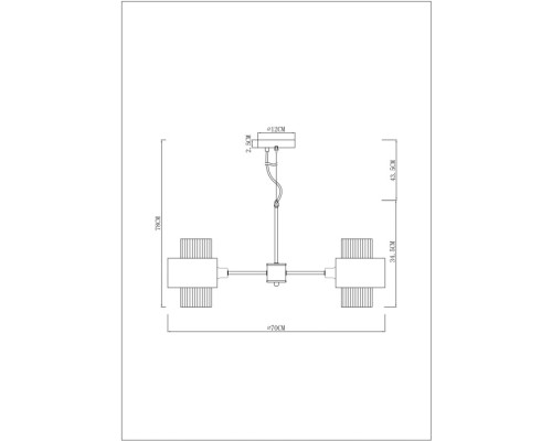 Подвесная люстра Fantasia A4076LM-5CC Arte Lamp