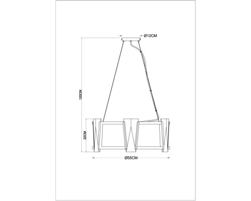 Подвесной светильник Grato A4079LM-6CC Arte Lamp