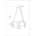 Подвесной светильник Grato A4079LM-6CC Arte Lamp