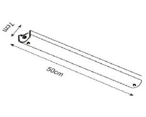Настенный светильник Tratto A4101AP-3WH Arte Lamp