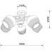 Потолочная люстра Atria A4121PL-5WH Arte Lamp